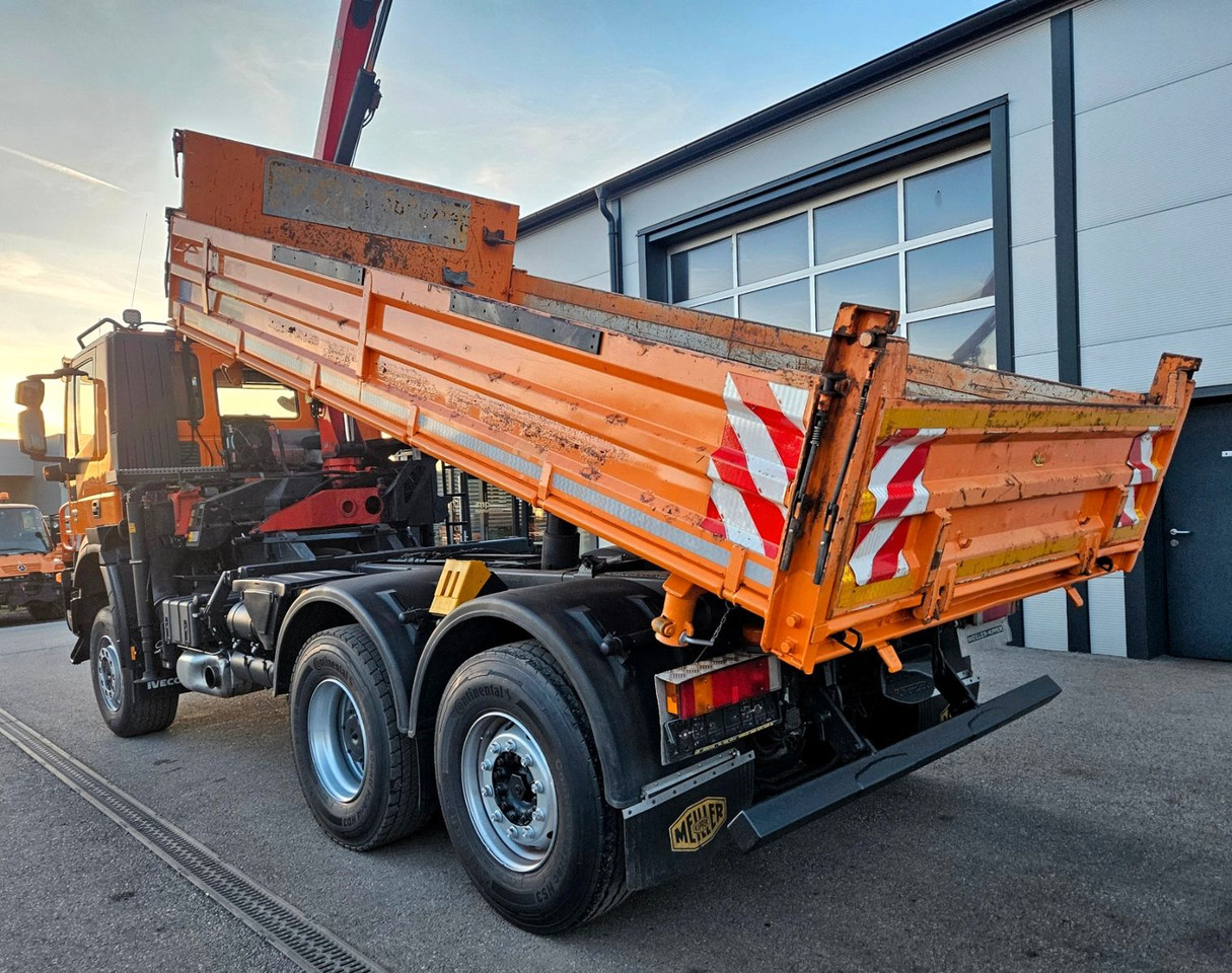 Iveco Trakker 410 6x4-4 EEV Palfinger PK12502 Funk - Tipper, Crane truck: picture 5 Iveco Trakker 410 6x4-4 EEV Palfinger PK12502 Funk - Tipper, Crane truck: picture 5