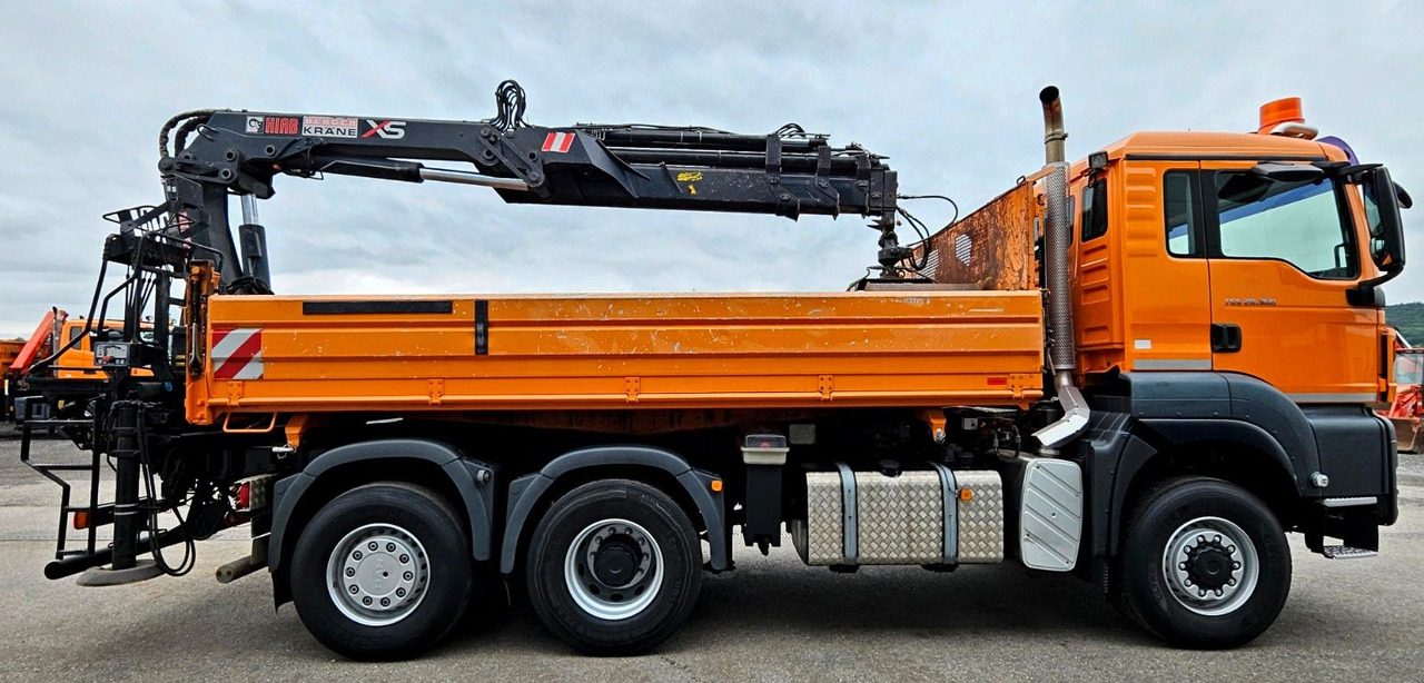 MAN TGS 28.360 6x4-4 HIAB 144E-4 Kran Euro5 - Tipper, Crane truck: picture 2 MAN TGS 28.360 6x4-4 HIAB 144E-4 Kran Euro5 - Tipper, Crane truck: picture 2