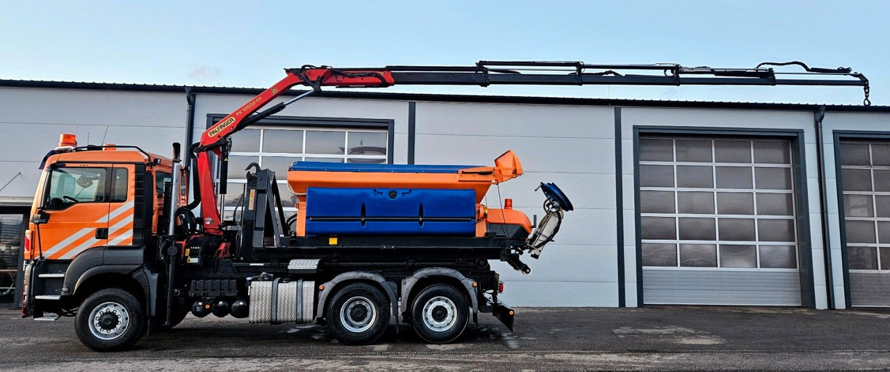 MAN TGS 28.400 6x4-4 BL Palfinger PK12002 Kran Euro5 - Hook lift truck, Crane truck: picture 2 MAN TGS 28.400 6x4-4 BL Palfinger PK12002 Kran Euro5 - Hook lift truck, Crane truck: picture 2