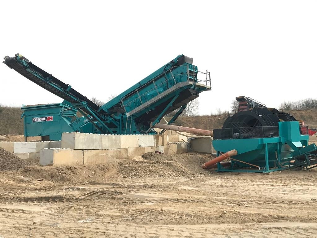 PowerScreen Chieftain 1700 + Dewaterer WASHPLANT - Screener: picture 1 PowerScreen Chieftain 1700 + Dewaterer WASHPLANT - Screener: picture 1