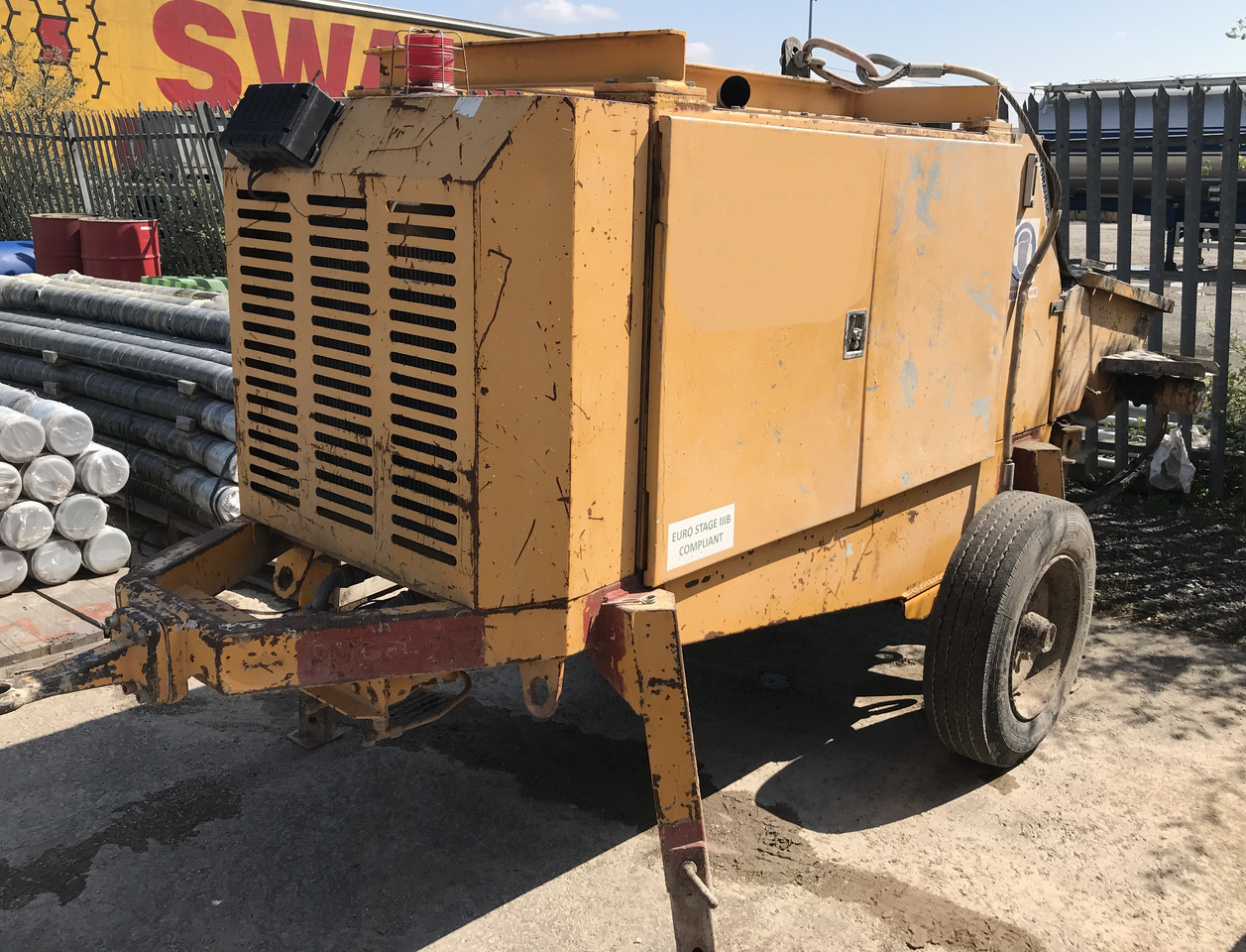 PUTZMEISTER 1005 - Stationary concrete pump: picture 2 PUTZMEISTER 1005 - Stationary concrete pump: picture 2