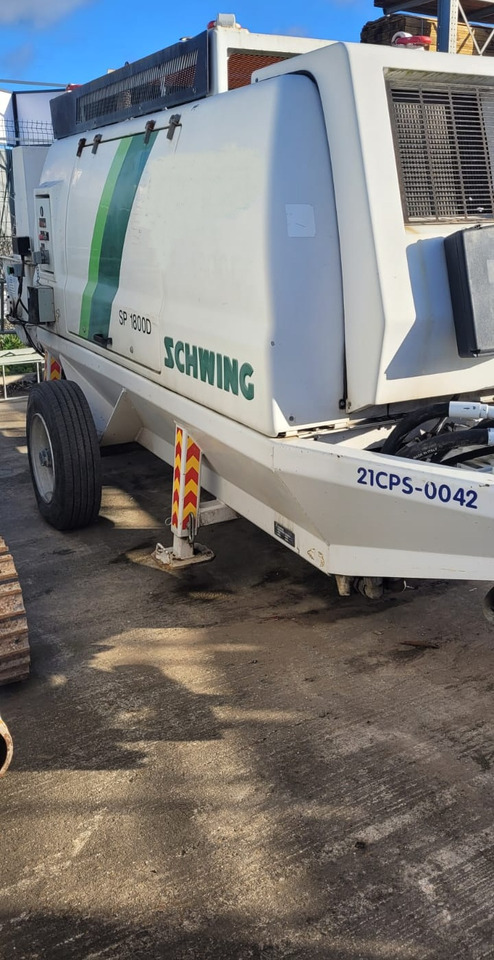 SCHWING STETTER 1800 - Stationary concrete pump: picture 1 SCHWING STETTER 1800 - Stationary concrete pump: picture 1