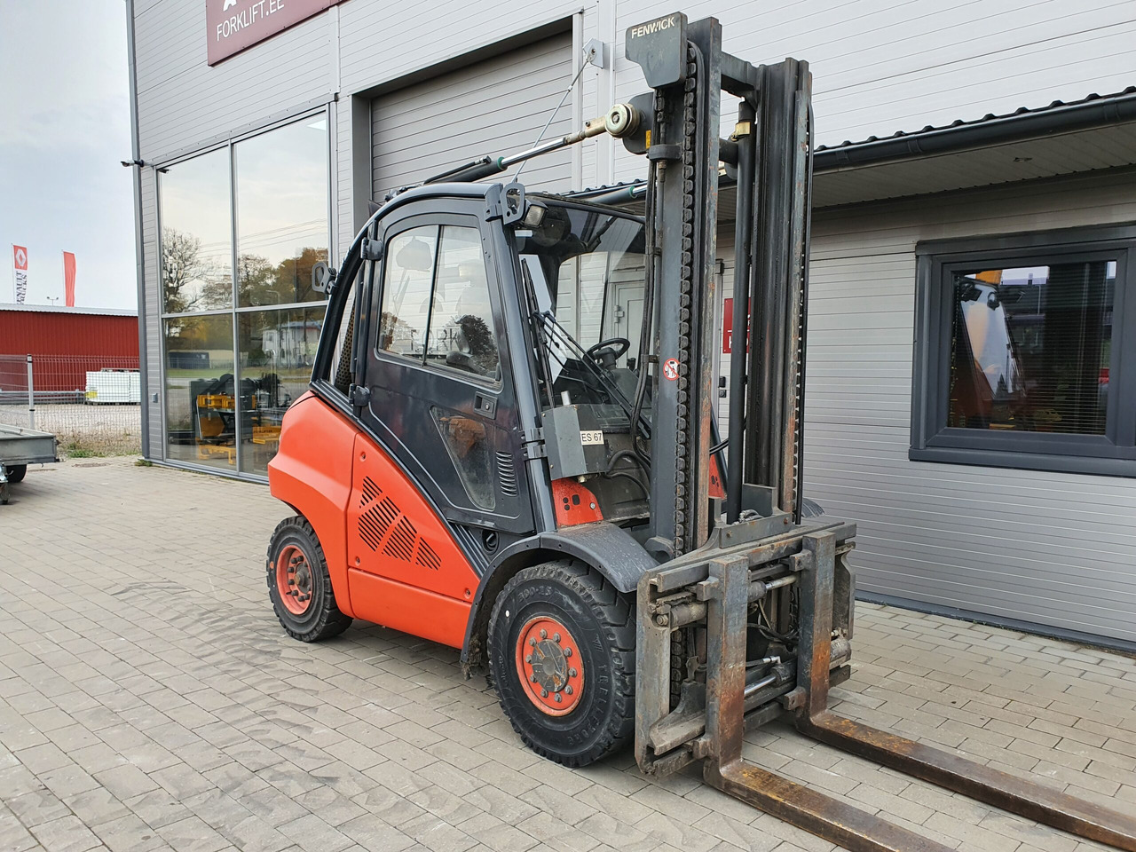 LINDE H50D-02/600 - Diesel forklift: picture 4 LINDE H50D-02/600 - Diesel forklift: picture 4