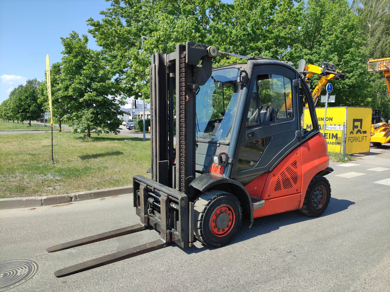 Linde H40D-01 - Diesel forklift: picture 4 Linde H40D-01 - Diesel forklift: picture 4