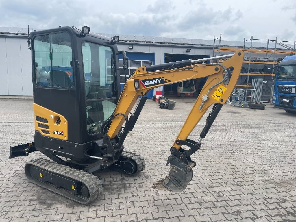 Sany SY 18 C - Mini excavator: picture 3 Sany SY 18 C - Mini excavator: picture 3