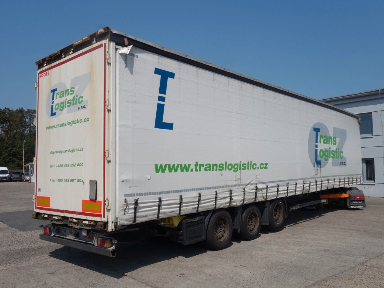 Kögel SN24 MEGA, Liftachse, SAF Achsen - Curtainsider semi-trailer: picture 4 Kögel SN24 MEGA, Liftachse, SAF Achsen - Curtainsider semi-trailer: picture 4