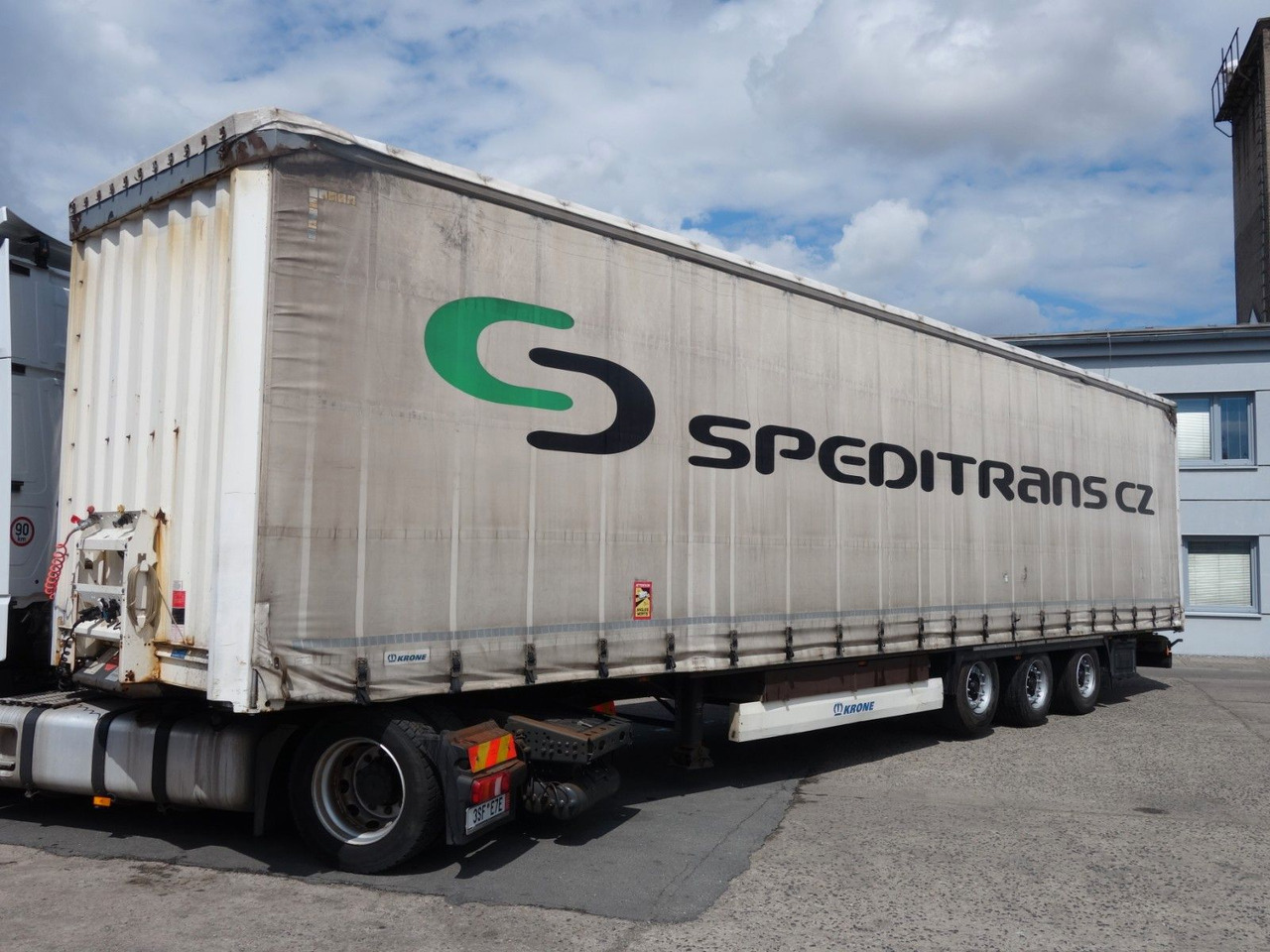 Krone SD MEGA, Liftachse, XL - Curtainsider semi-trailer: picture 1 Krone SD MEGA, Liftachse, XL - Curtainsider semi-trailer: picture 1