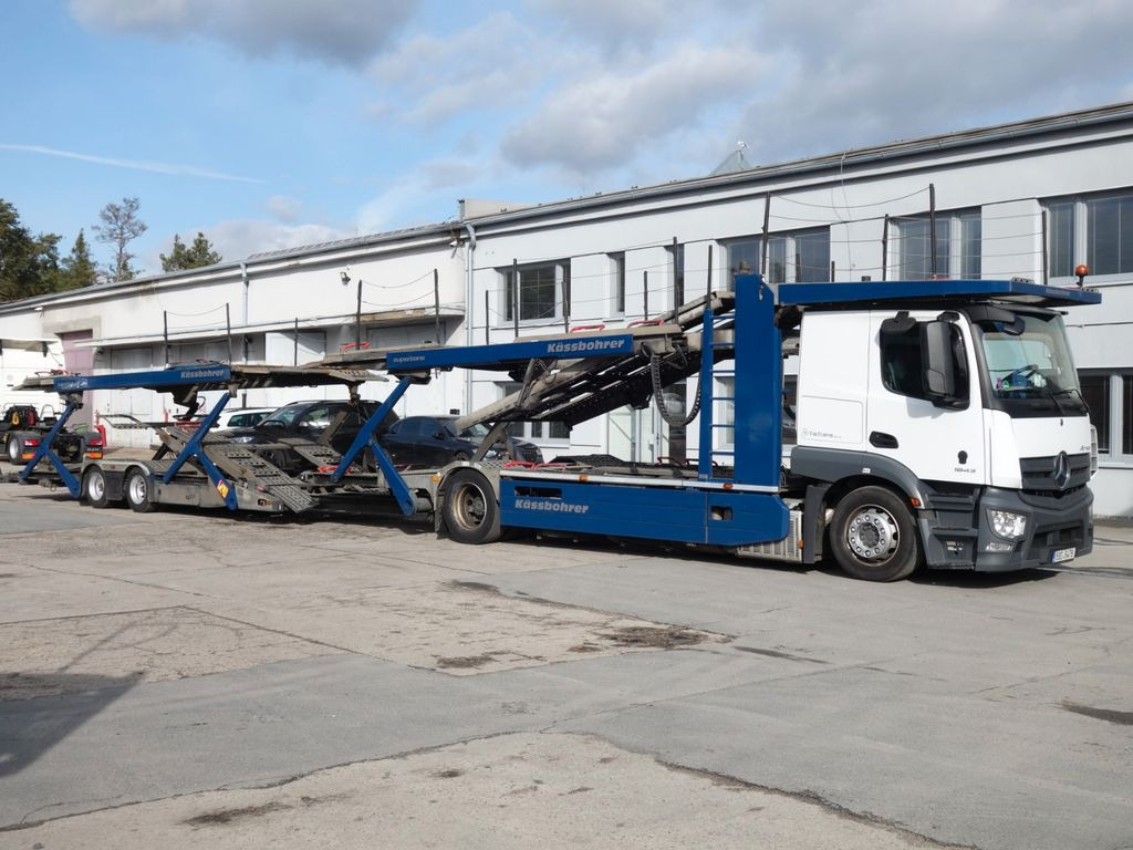 Mercedes-Benz Actros 1843 mit Kässbohrer Supertrans/Supertrans - Car transporter truck: picture 2 Mercedes-Benz Actros 1843 mit Kässbohrer Supertrans/Supertrans - Car transporter truck: picture 2