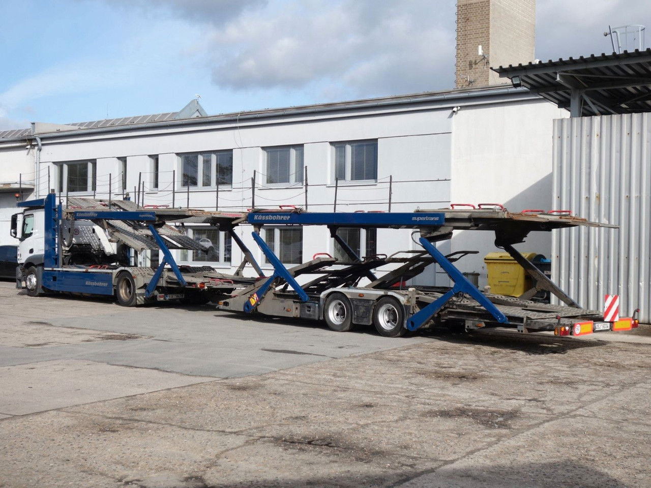 Mercedes-Benz Actros 1843 mit Kässbohrer Supertrans/Supertrans - Car transporter truck: picture 4 Mercedes-Benz Actros 1843 mit Kässbohrer Supertrans/Supertrans - Car transporter truck: picture 4