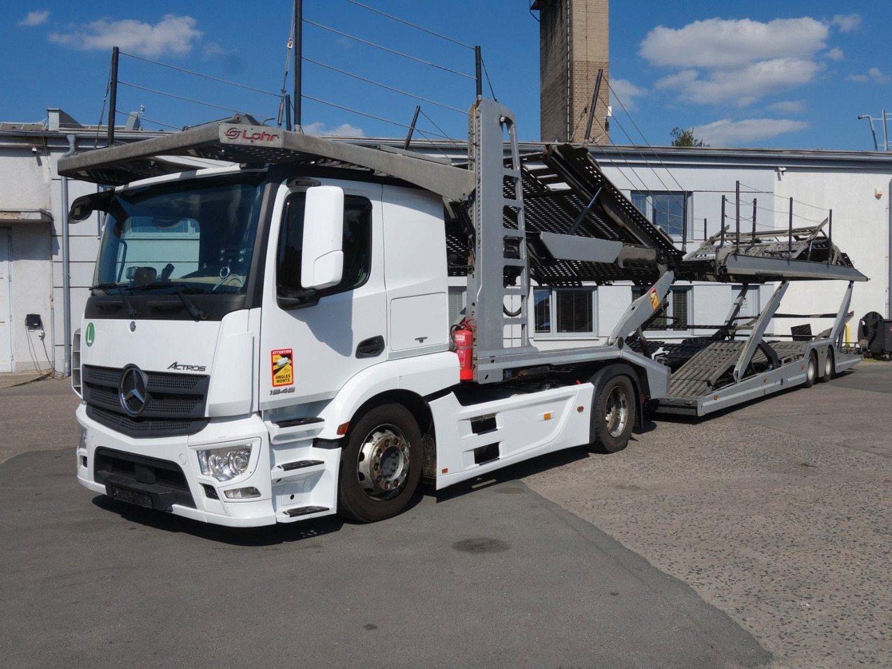 Mercedes-Benz Actros 1846 mit Euro LOHR, VDI Certificate - Car transporter truck: picture 1 Mercedes-Benz Actros 1846 mit Euro LOHR, VDI Certificate - Car transporter truck: picture 1