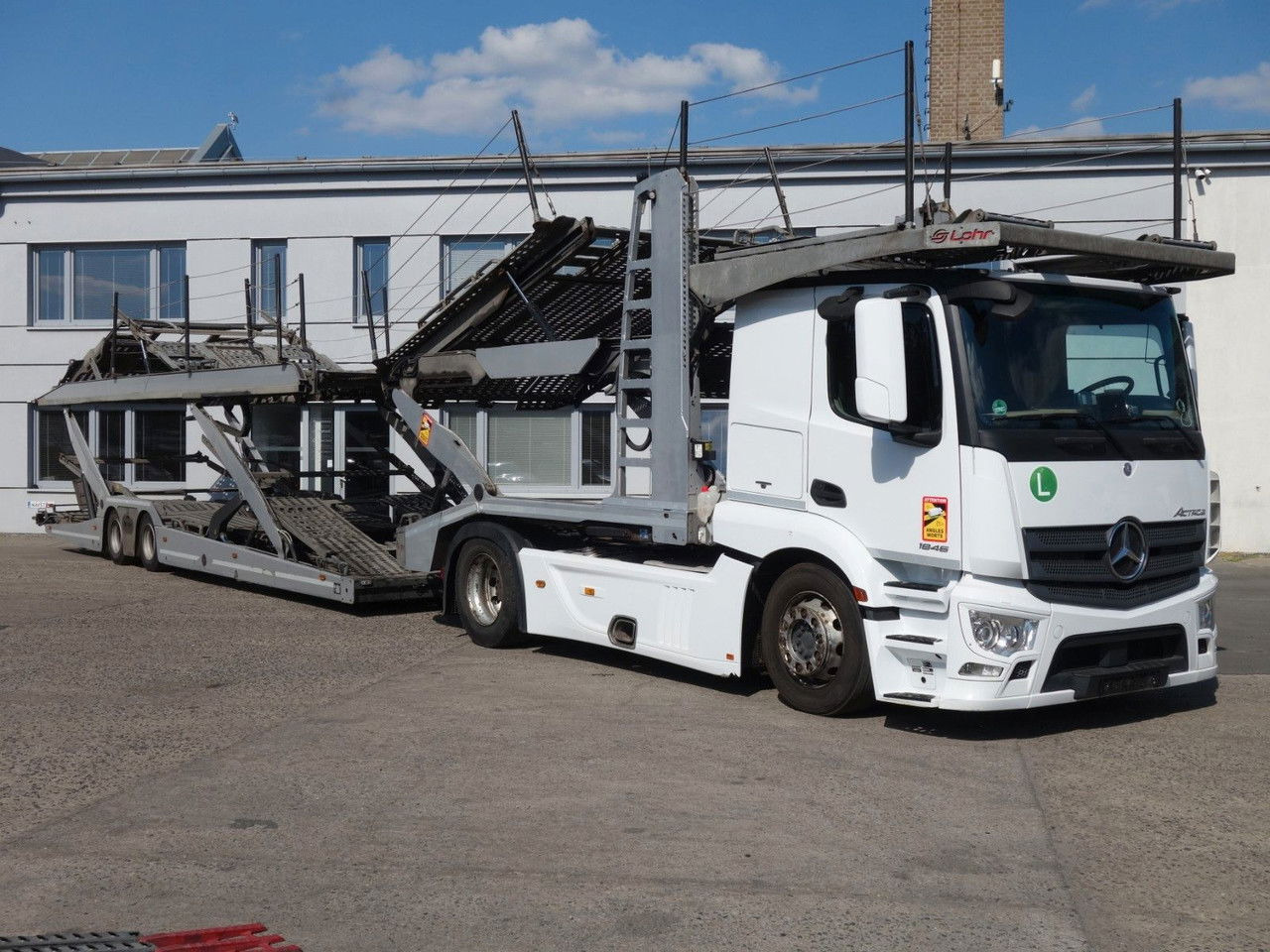 Mercedes-Benz Actros 1846 mit Euro Lohr, VDI Certificate - Car transporter truck: picture 2 Mercedes-Benz Actros 1846 mit Euro Lohr, VDI Certificate - Car transporter truck: picture 2