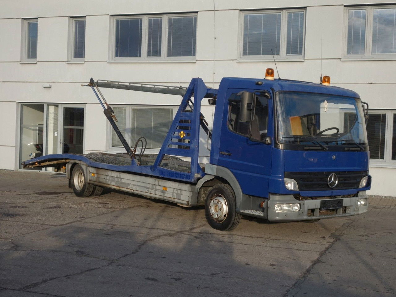 Mercedes-Benz Atego 815 für 2 PKW - Car transporter truck: picture 1 Mercedes-Benz Atego 815 für 2 PKW - Car transporter truck: picture 1