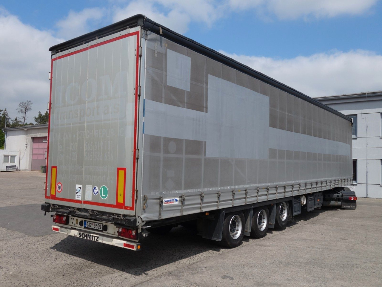 Schmitz Cargobull SCS 24/L Varios, MEGA, Liftaachse - Curtainsider semi-trailer: picture 4 Schmitz Cargobull SCS 24/L Varios, MEGA, Liftaachse - Curtainsider semi-trailer: picture 4