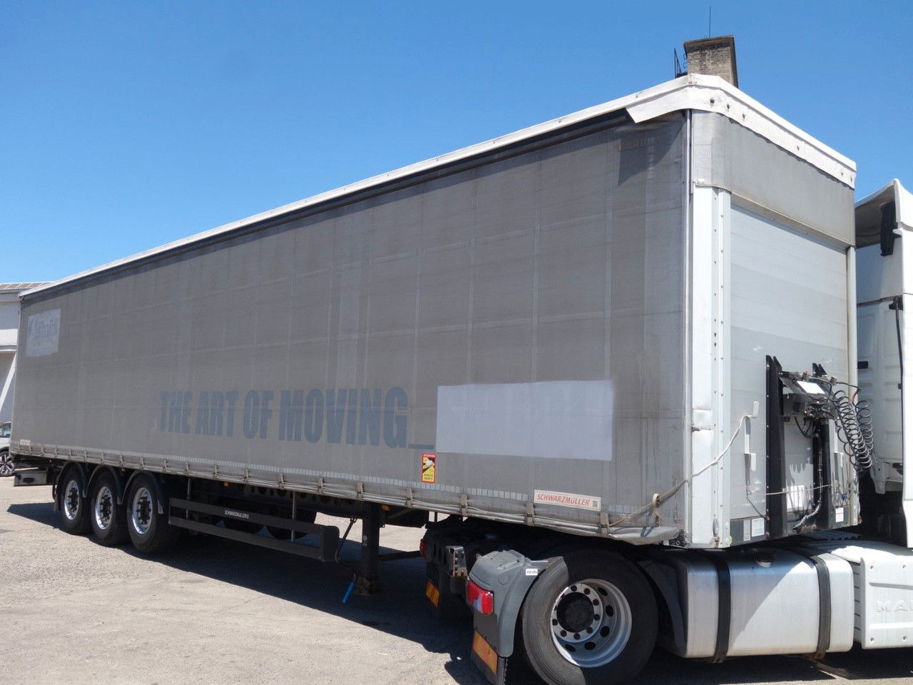Schwarzmüller SPA 3/E Standard, Liftachse, SAF Achsen SPA 3/E Standard, Liftachse, SAF Achsen - Curtainsider semi-trailer: picture 3 Schwarzmüller SPA 3/E Standard, Liftachse, SAF Achsen SPA 3/E Standard, Liftachse, SAF Achsen - Curtainsider semi-trailer: picture 3