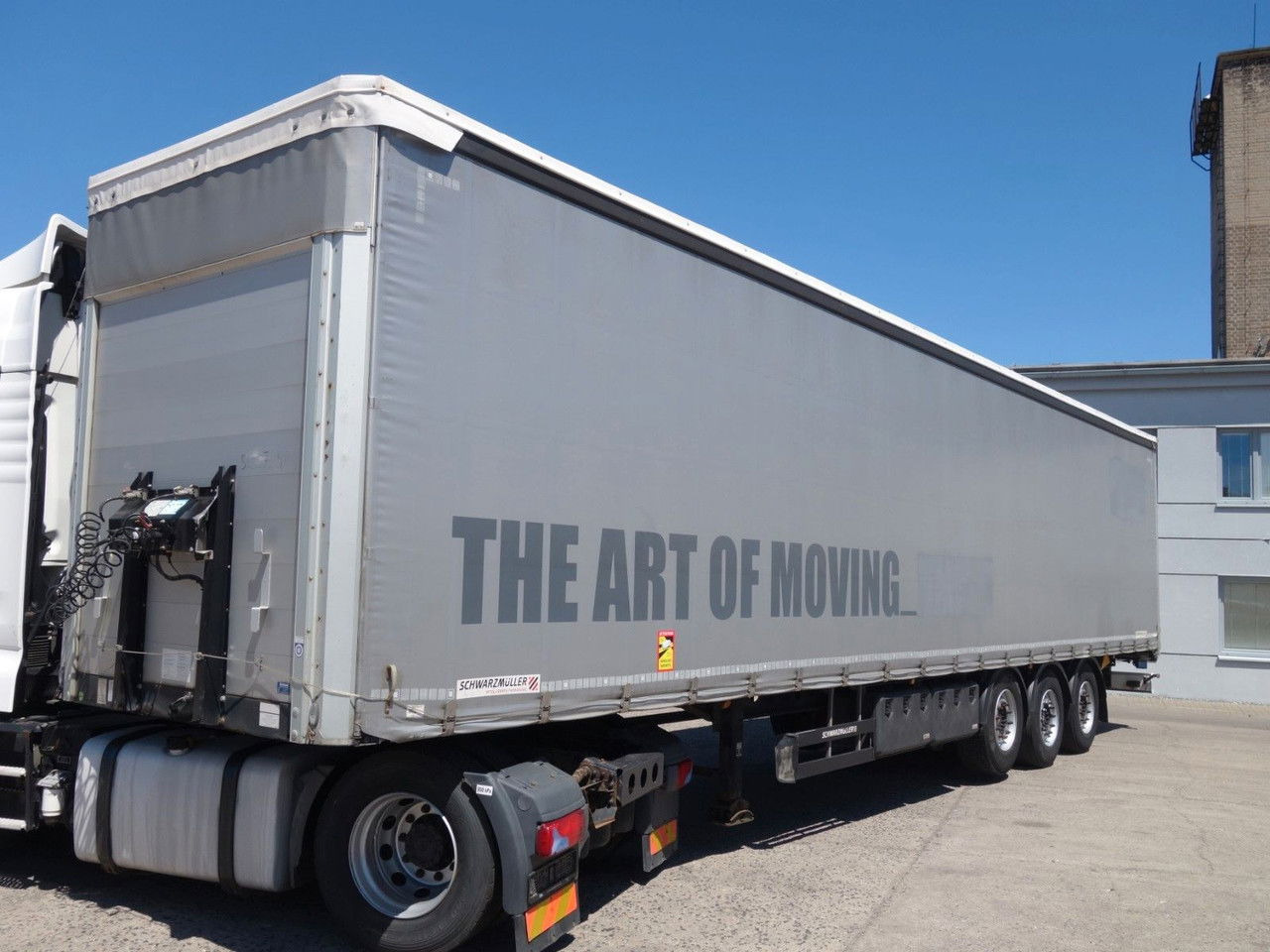 Schwarzmüller SPA 3/E Standard, Liftachse, SAF Achsen SPA 3/E Standard, Liftachse, SAF Achsen - Curtainsider semi-trailer: picture 1 Schwarzmüller SPA 3/E Standard, Liftachse, SAF Achsen SPA 3/E Standard, Liftachse, SAF Achsen - Curtainsider semi-trailer: picture 1