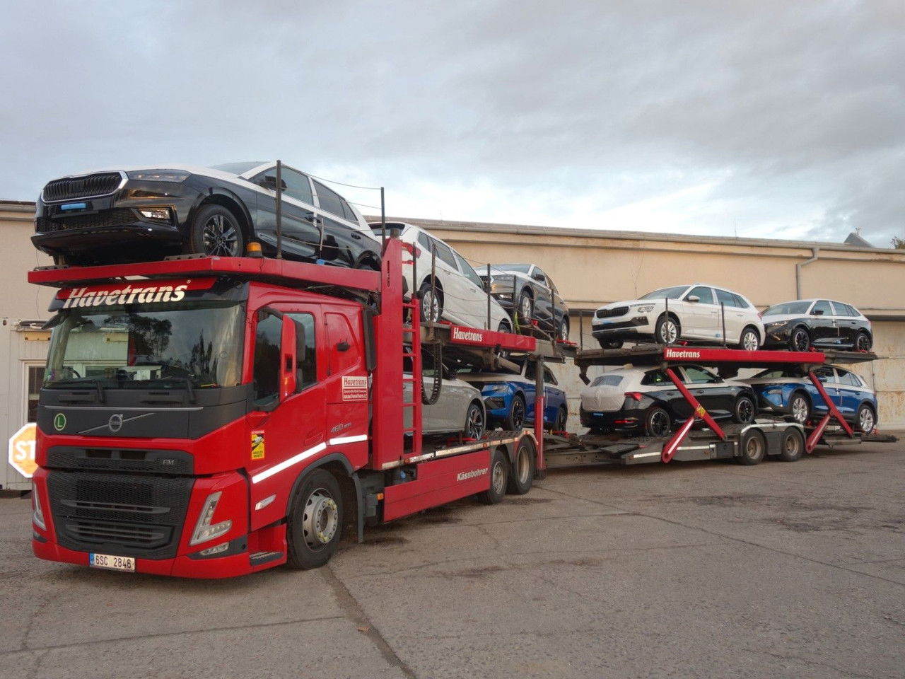 Volvo FM 13 460 6x2 Kässbohrer Metago - Supertrans - Car transporter truck: picture 2 Volvo FM 13 460 6x2 Kässbohrer Metago - Supertrans - Car transporter truck: picture 2
