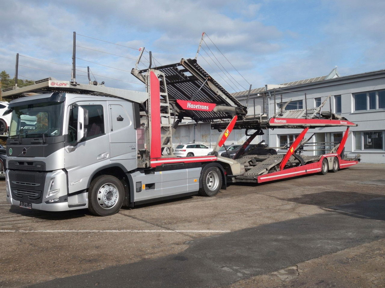 Volvo FM 13 460 Neue, Retarder , Euro Lohr 2018 - Car transporter truck: picture 2 Volvo FM 13 460 Neue, Retarder , Euro Lohr 2018 - Car transporter truck: picture 2