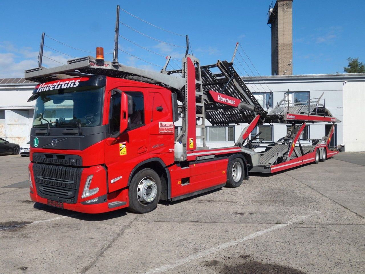 Volvo FM 13 460, Retarder , mit Euro Lohr - Car transporter truck: picture 1 Volvo FM 13 460, Retarder , mit Euro Lohr - Car transporter truck: picture 1