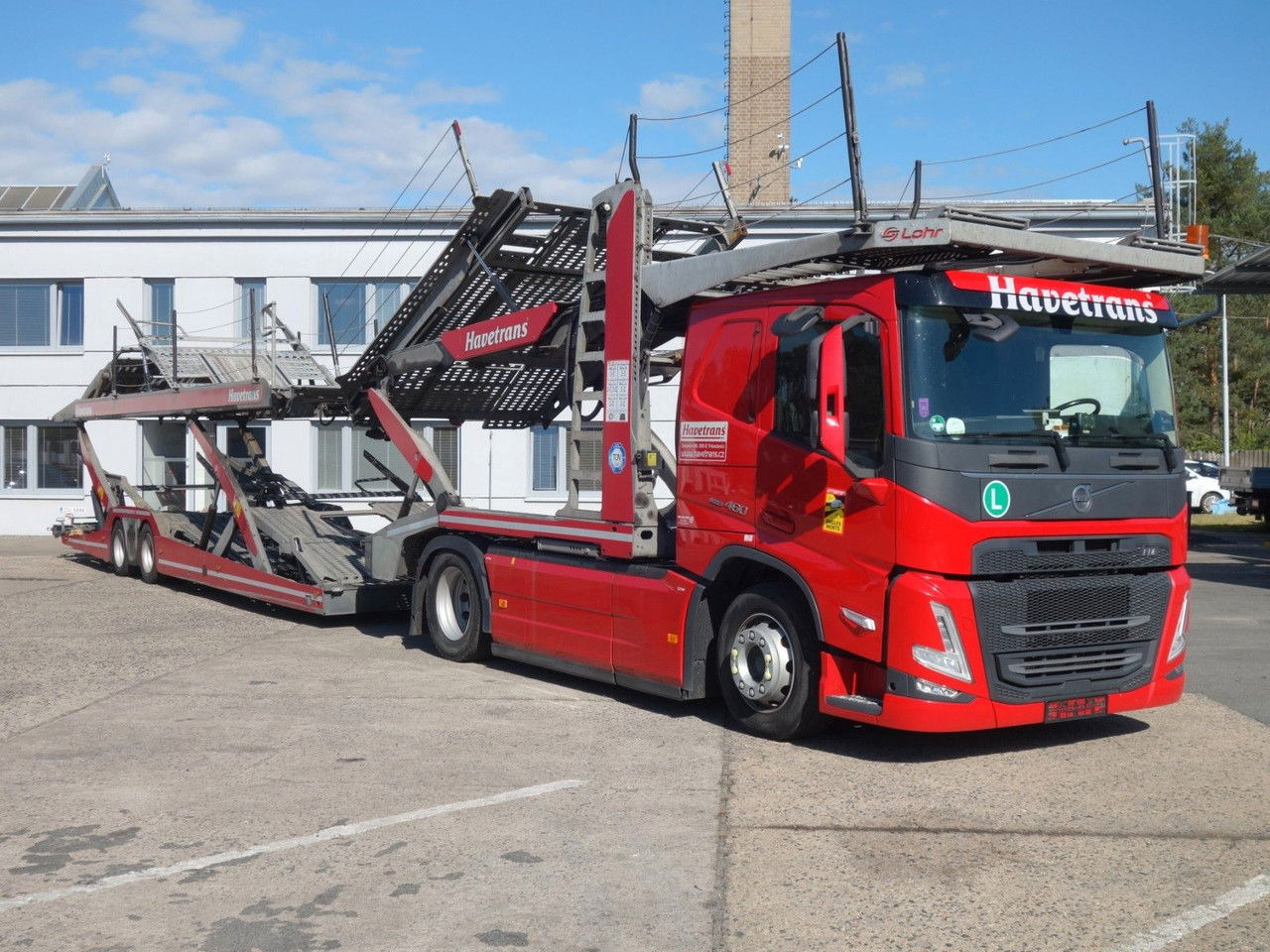 Volvo FM 13 460, Retarder , mit Euro Lohr - Car transporter truck: picture 3 Volvo FM 13 460, Retarder , mit Euro Lohr - Car transporter truck: picture 3