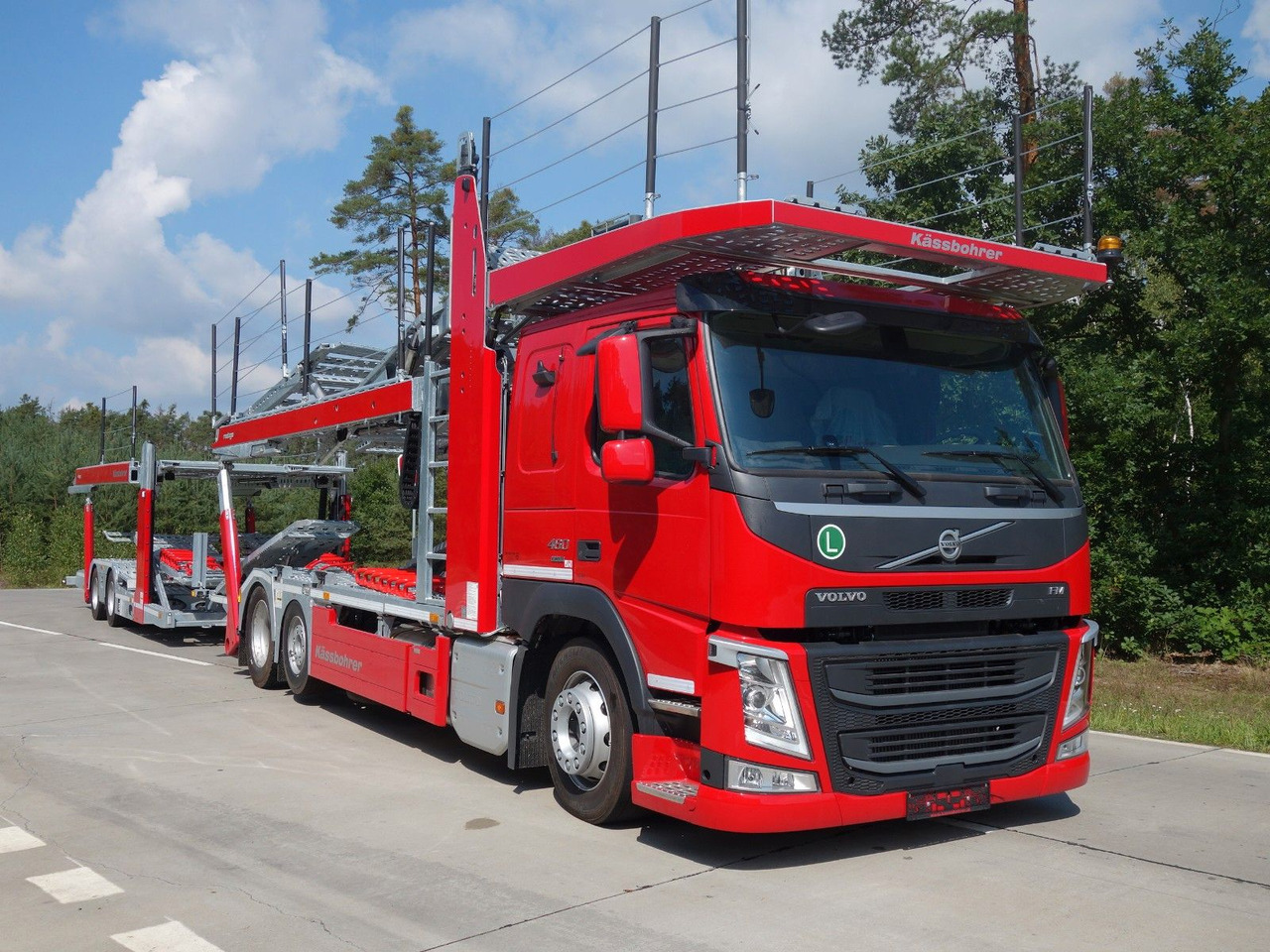 Volvo FM 460 6x2 Kassbohre Metago Pro / Intago tt, VDI - Car transporter truck: picture 2 Volvo FM 460 6x2 Kassbohre Metago Pro / Intago tt, VDI - Car transporter truck: picture 2