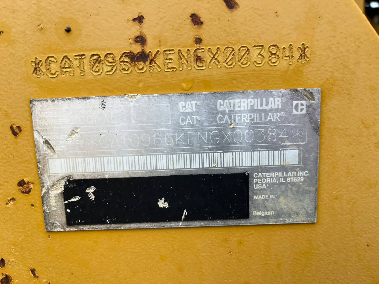 CAT 966KXE - Wheel loader: picture 5 CAT 966KXE - Wheel loader: picture 5