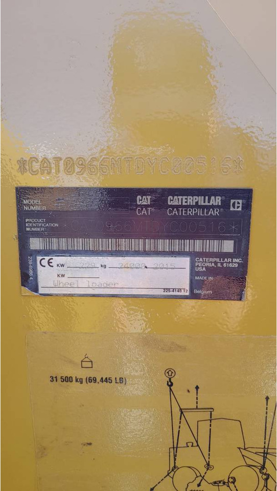 CAT 966M - Wheel loader: picture 5 CAT 966M - Wheel loader: picture 5