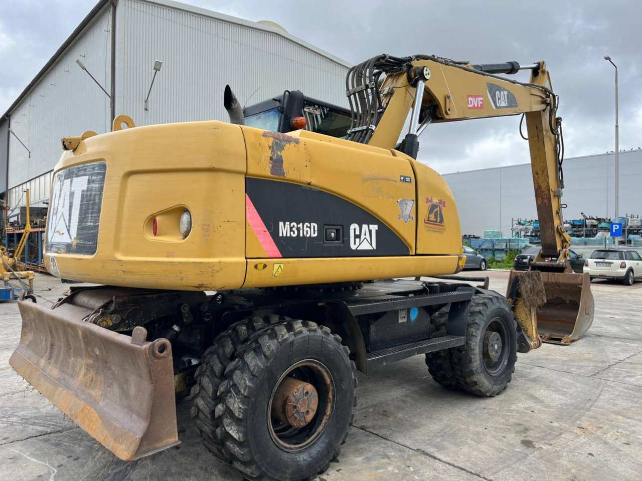 CAT M316D - Wheel excavator: picture 3 CAT M316D - Wheel excavator: picture 3
