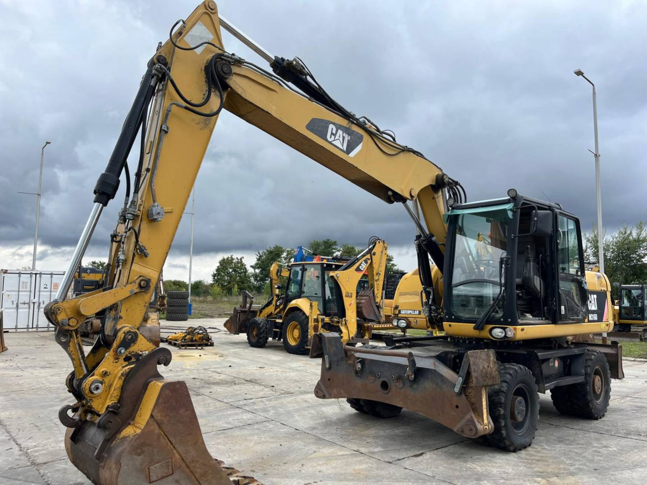 CAT M316D - Wheel excavator: picture 1 CAT M316D - Wheel excavator: picture 1