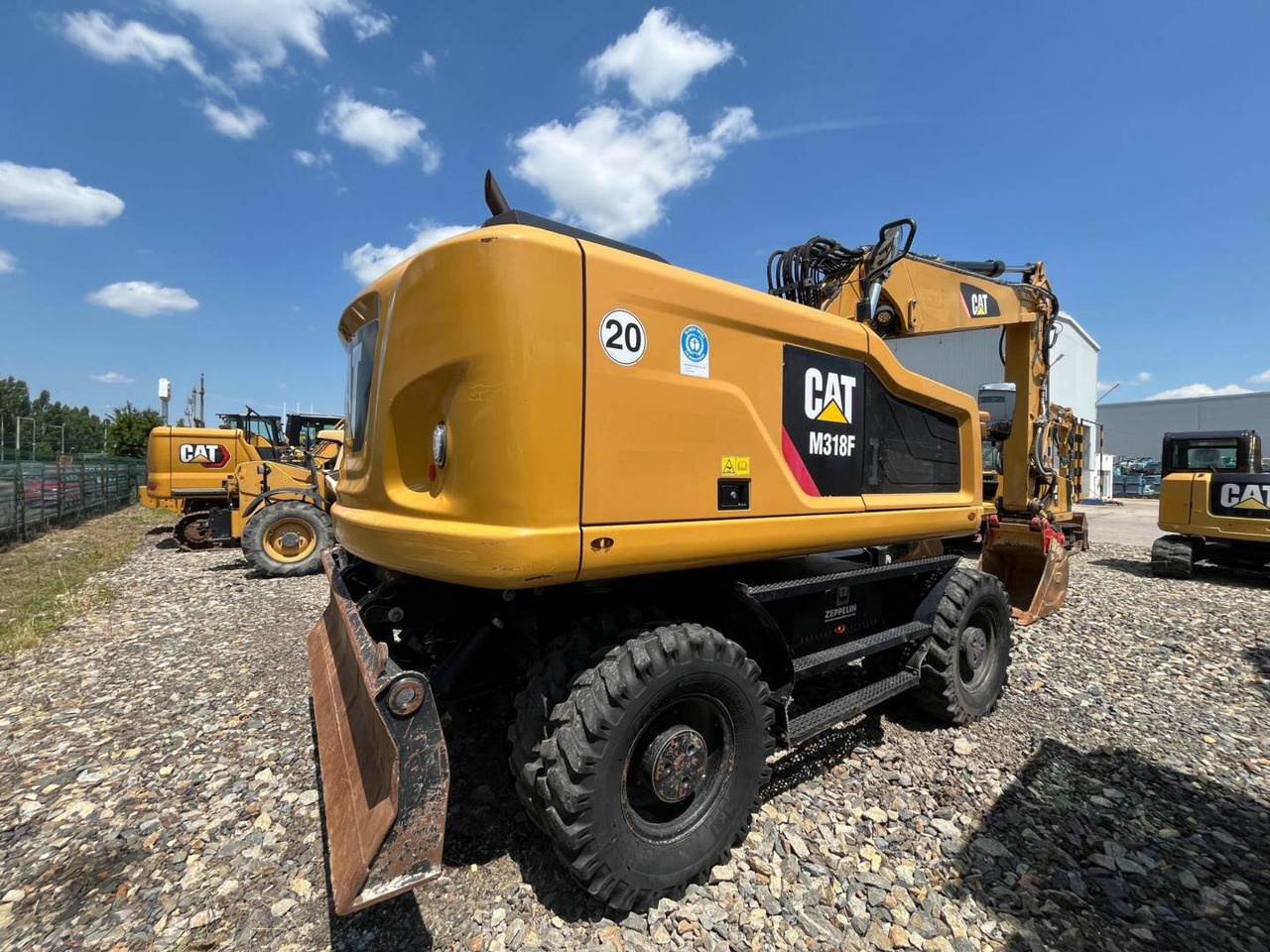 CAT M318F - Wheel excavator: picture 3 CAT M318F - Wheel excavator: picture 3