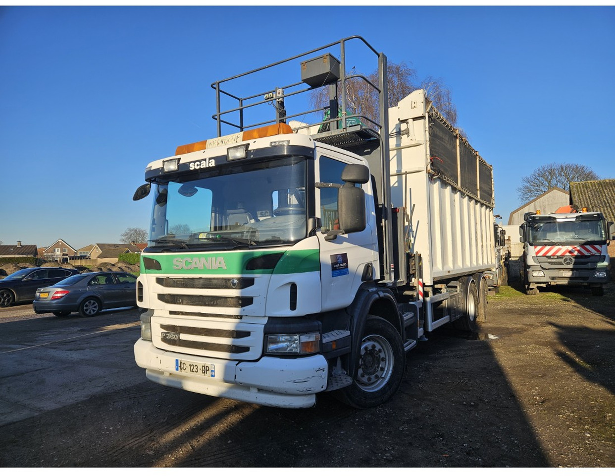 Scania P360 6x2 steering axle lenk Tipper Crane Fassi F175A - Tipper, Crane truck: picture 1 Scania P360 6x2 steering axle lenk Tipper Crane Fassi F175A - Tipper, Crane truck: picture 1