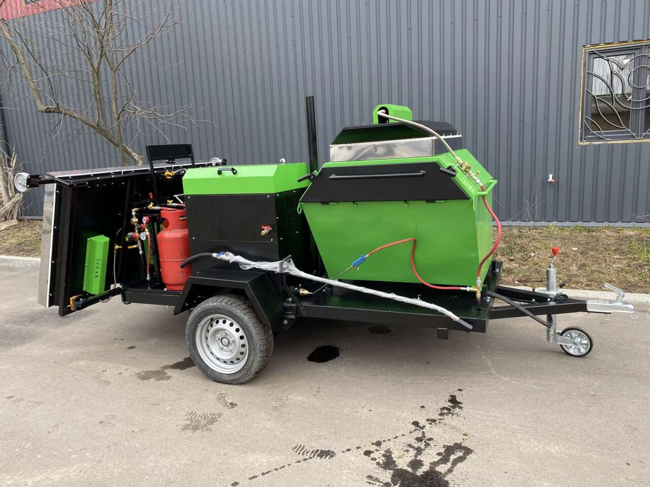 TICAB New Pothole Patching Machine, Asphalt Infrared Patching, Manufacturer, MIRA-3 - Asphalt machine: picture 4 TICAB New Pothole Patching Machine, Asphalt Infrared Patching, Manufacturer, MIRA-3 - Asphalt machine: picture 4