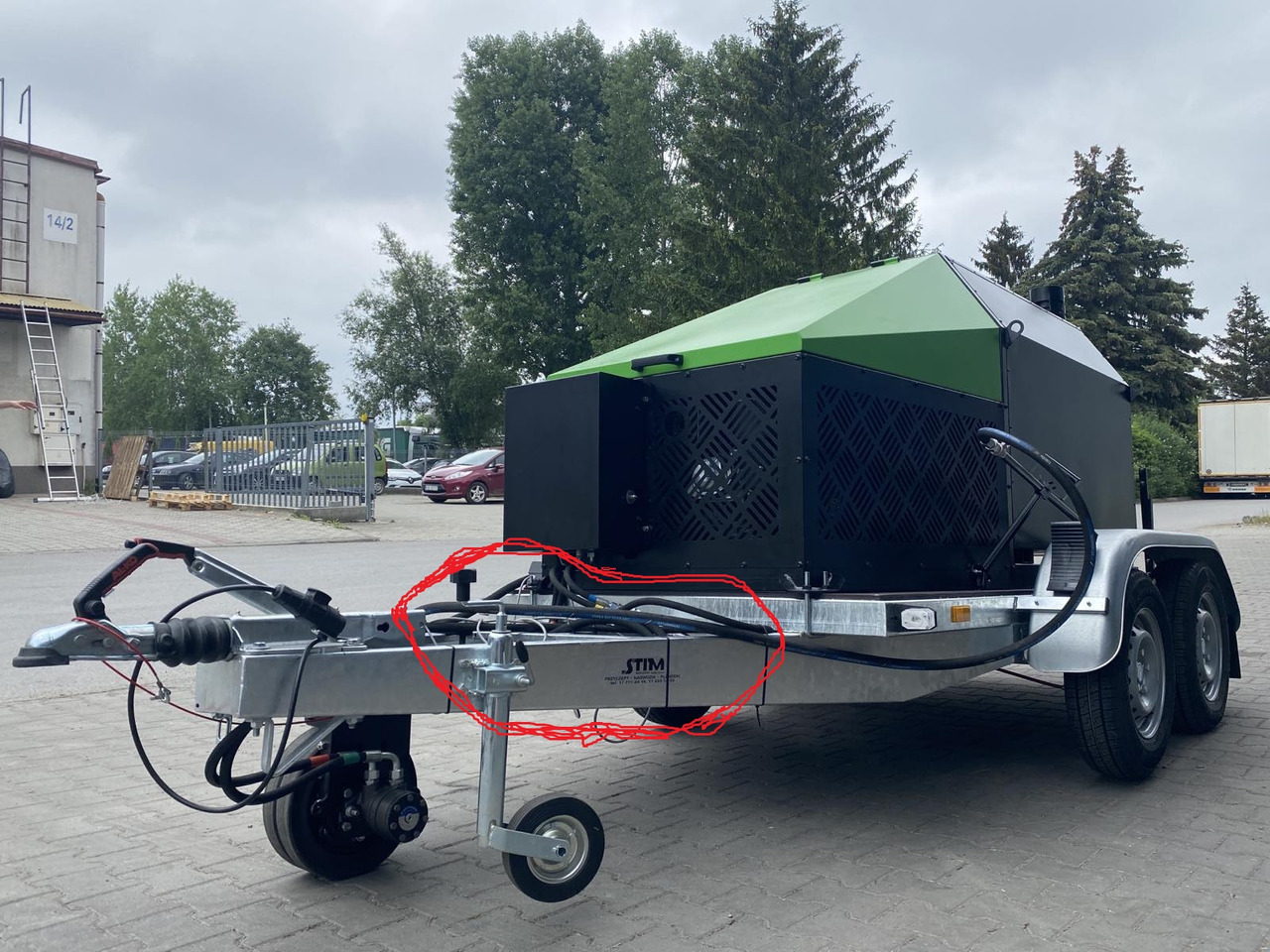 TICAB SelfPropelled Bitumen Emulsion Sprayer,1000L,Manufacturer - Bitumen sprayer: picture 4 TICAB SelfPropelled Bitumen Emulsion Sprayer,1000L,Manufacturer - Bitumen sprayer: picture 4