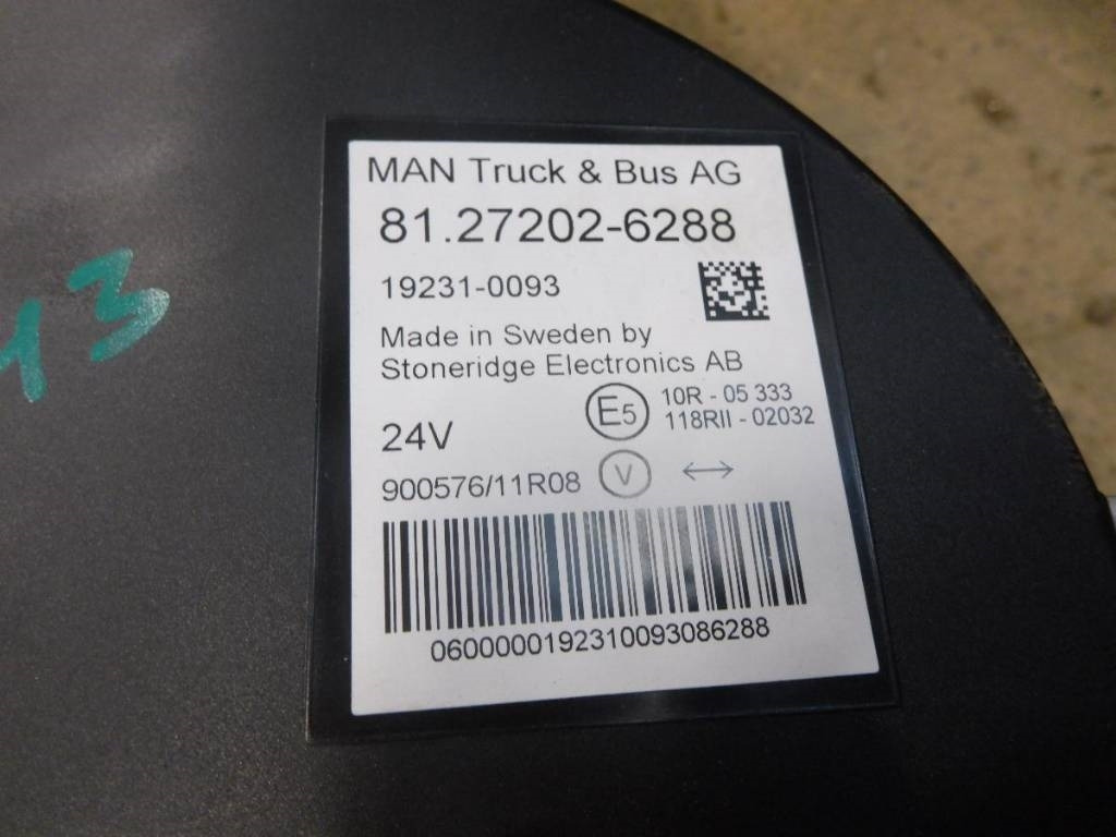 MAN TGS mätarhus, 81272026288  - Electrical system for Truck: picture 3 MAN TGS mätarhus, 81272026288  - Electrical system for Truck: picture 3
