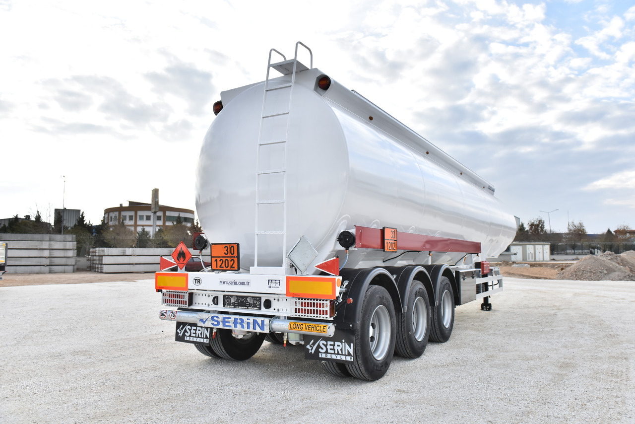 New Tanker semi-trailer for transportation of fuel SERIN Fuel Oil  Aluminium Tanker: picture 6