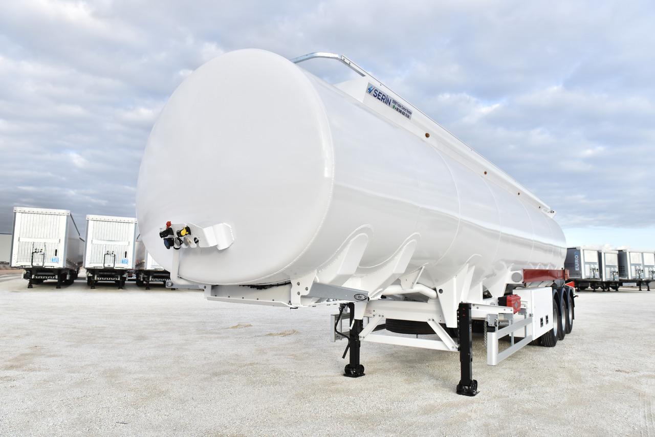 New Tanker semi-trailer for transportation of fuel SERIN Fuel Oil  Aluminium Tanker: picture 8