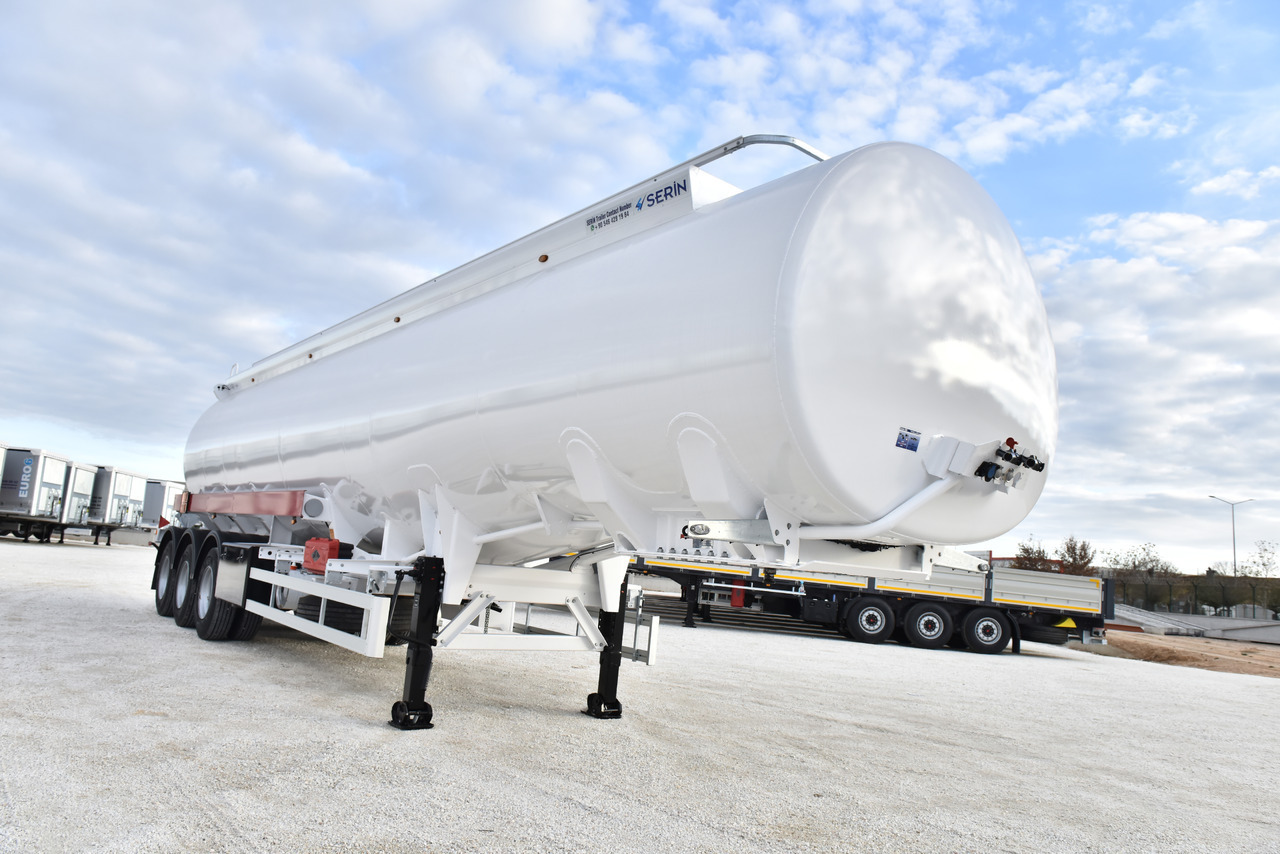 New Tanker semi-trailer for transportation of fuel SERIN Fuel Oil  Aluminium Tanker: picture 7