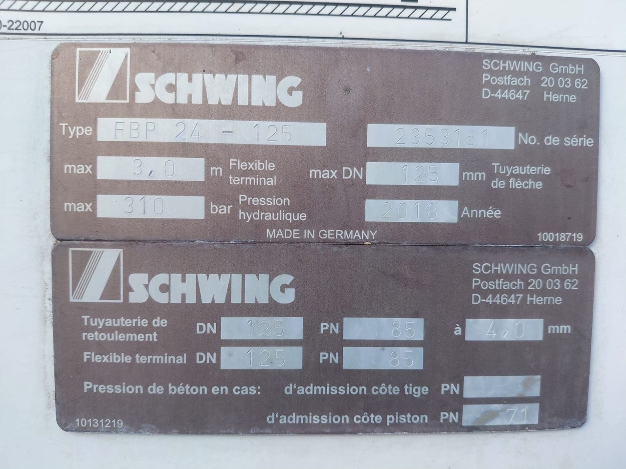 Leasing of  Mercedes-Benz Arocs 3243 8x4, E6, Schwing 24m, Stetter 7m3 Mercedes-Benz Arocs 3243 8x4, E6, Schwing 24m, Stetter 7m3: picture 12