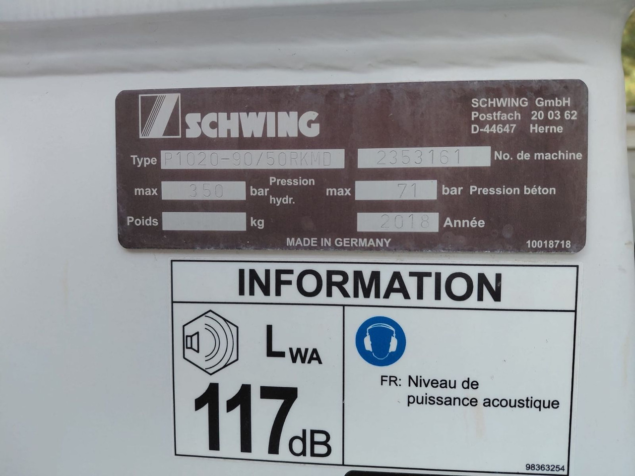 Leasing of  Mercedes-Benz Arocs 3243 8x4, E6, Schwing 24m, Stetter 7m3 Mercedes-Benz Arocs 3243 8x4, E6, Schwing 24m, Stetter 7m3: picture 11
