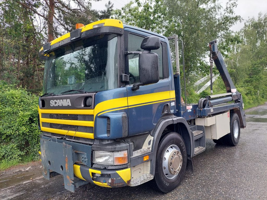 Scania P114 340 GB 4x2, E2, Welaki Gergen, Retarder - Skip loader truck: picture 1 Scania P114 340 GB 4x2, E2, Welaki Gergen, Retarder - Skip loader truck: picture 1