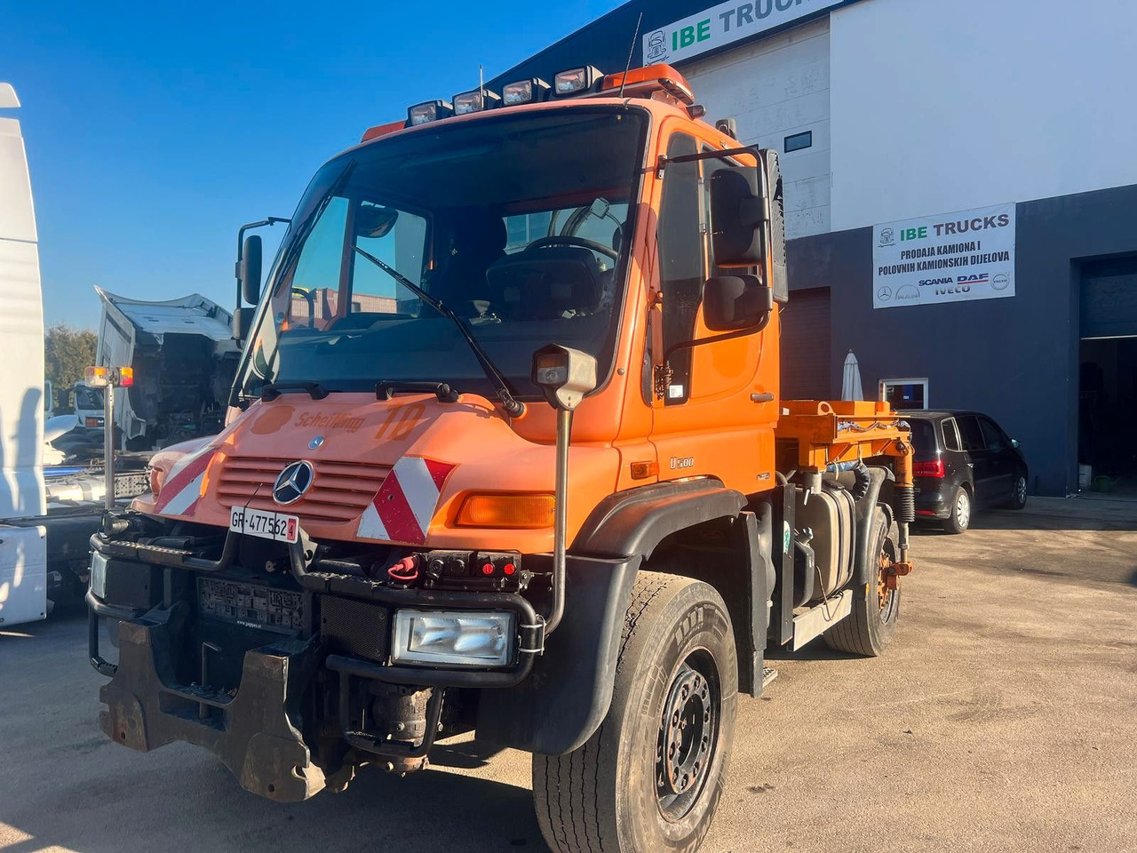 Unimog U500 4x4, Boeschungsmaehwerk Mulag - Truck: picture 2 Unimog U500 4x4, Boeschungsmaehwerk Mulag - Truck: picture 2