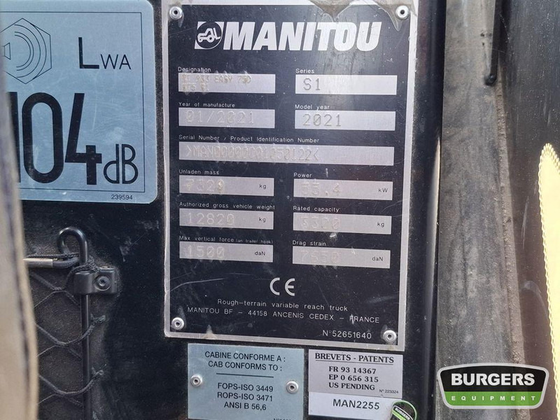 Telescopic handler Manitou MT 933 Easy 75D: picture 6 Telescopic handler Manitou MT 933 Easy 75D: picture 6