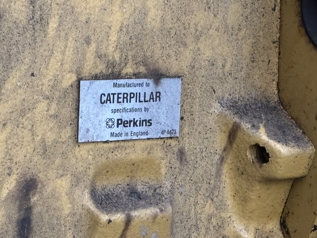 CAT Caterpillar Perkins 107-3778 1073778 Silnik 3054 CZĘŚCI - Engine and parts for Construction machinery: picture 5 CAT Caterpillar Perkins 107-3778 1073778 Silnik 3054 CZĘŚCI - Engine and parts for Construction machinery: picture 5