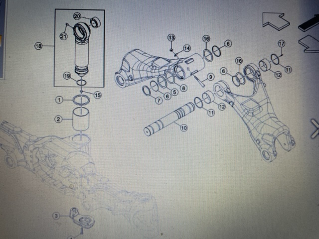 Carraro 25.55s części - Axle and parts for Agricultural machinery: picture 3 Carraro 25.55s części - Axle and parts for Agricultural machinery: picture 3