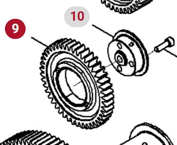 Fendt 936 Gen 7 Silnik D1556LE523 Koło Zębate Pośredniczące H218PF150065A CZĘŚCI - Engine and parts for Farm tractor: picture 1 Fendt 936 Gen 7 Silnik D1556LE523 Koło Zębate Pośredniczące H218PF150065A CZĘŚCI - Engine and parts for Farm tractor: picture 1
