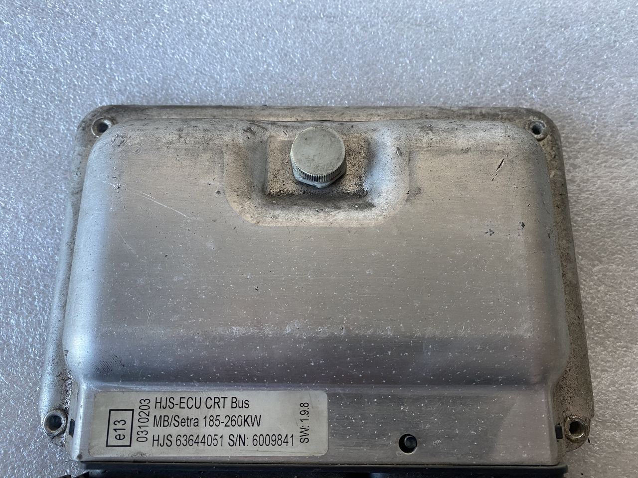 HJS-ECU CRT Bus MB/Setra 185-260KW HJS 63644051 e13 - ECU for Bus: picture 1 HJS-ECU CRT Bus MB/Setra 185-260KW HJS 63644051 e13 - ECU for Bus: picture 1