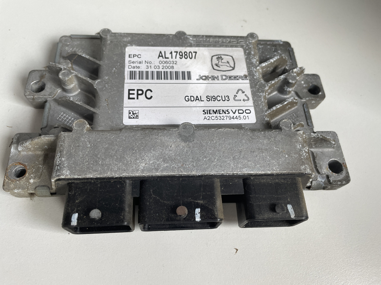 John Deere 6030 6230 6430 - moduł EPC AL179807 AL201461 - ECU for Agricultural machinery: picture 1 John Deere 6030 6230 6430 - moduł EPC AL179807 AL201461 - ECU for Agricultural machinery: picture 1