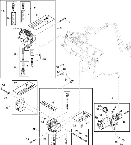 John Deere 9470RX - Silnik hydrauliczny AT186663 (Kierowanie) - Hydraulic motor for Agricultural machinery: picture 1 John Deere 9470RX - Silnik hydrauliczny AT186663 (Kierowanie) - Hydraulic motor for Agricultural machinery: picture 1