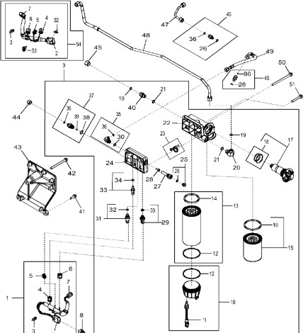 John Deere 9470RX - Wiązka przewodów RE534749 (Silnik) - Cables/ Wire harness for Agricultural machinery: picture 1 John Deere 9470RX - Wiązka przewodów RE534749 (Silnik) - Cables/ Wire harness for Agricultural machinery: picture 1
