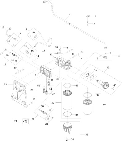 John Deere 9470RX - Zawór RE540282 (Silnik) - Valve for Agricultural machinery: picture 1 John Deere 9470RX - Zawór RE540282 (Silnik) - Valve for Agricultural machinery: picture 1