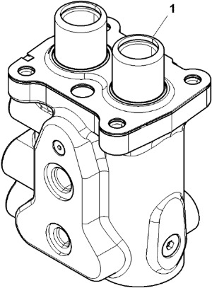 John Deere 9470RX - Zawór sterujący RE587372 (Hamulec) - Brake valve for Agricultural machinery: picture 1 John Deere 9470RX - Zawór sterujący RE587372 (Hamulec) - Brake valve for Agricultural machinery: picture 1